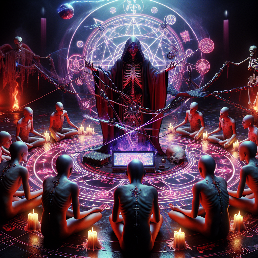 طقوس الطلاسم السوداء: كشف أسرار طقوس الطلسم الأسود الشهيرة