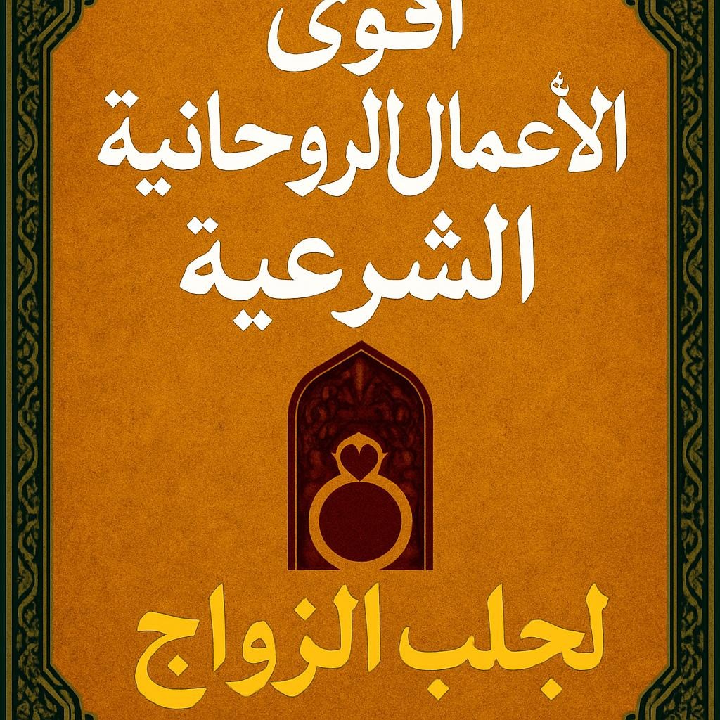 أقوى الأعمال الروحانية الشرعية لجلب الزواج