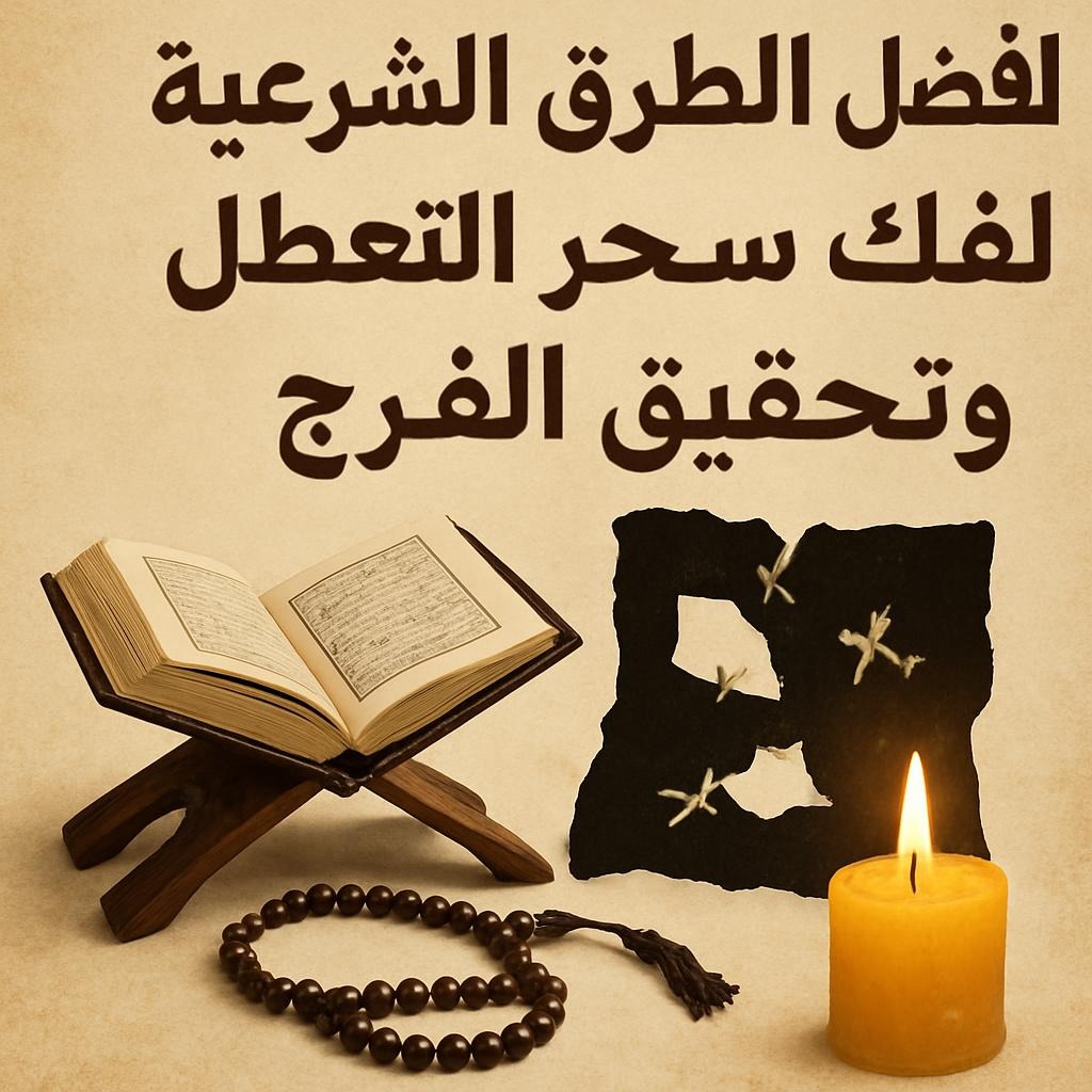 أفضل الطرق الشرعية لـ فك سحر التعطيل وتحقيق الفرج