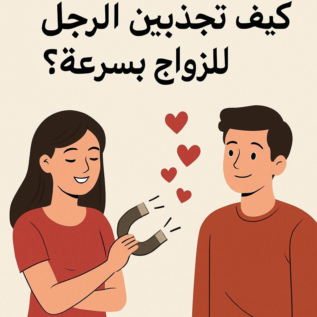 كيف تجذبين الرجل المناسب للزواج بسرعة؟