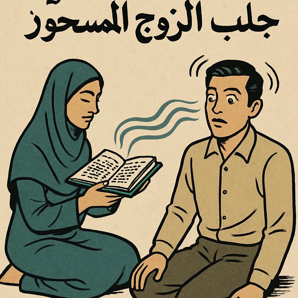 جلب الزوج المسحور بالقرآن